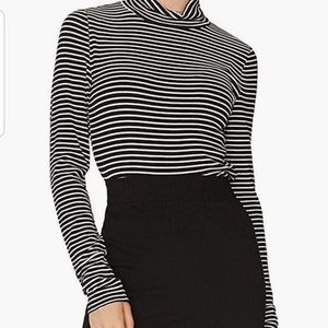 SANCTUARY Essential Mock Neck Top